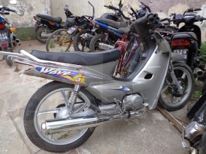 choque moto - auto