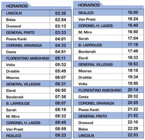 horarios corregidos 1